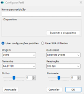 Seleção de Dispositivo